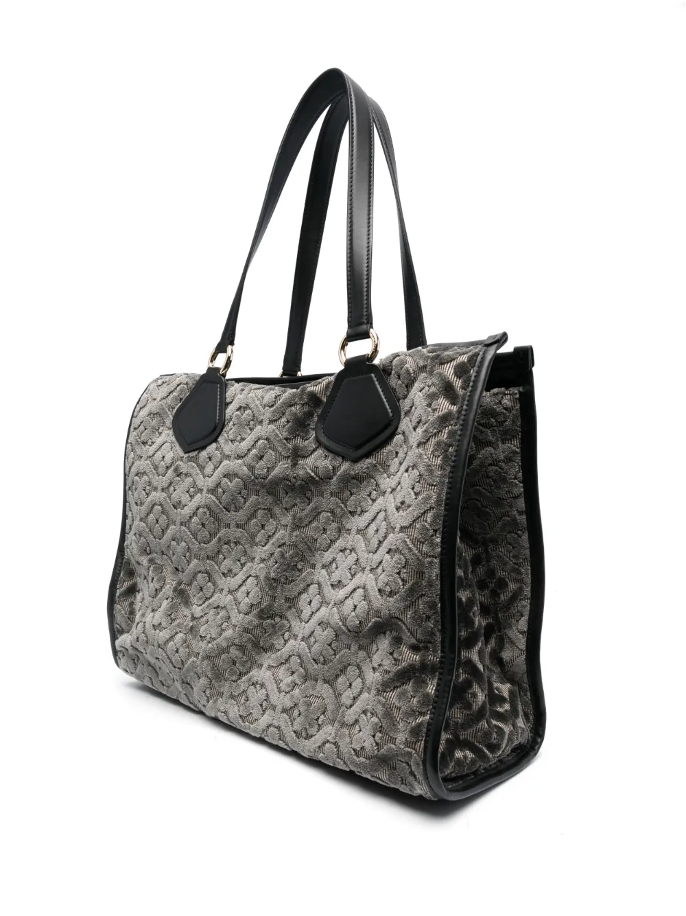 Lancel Large Summer Tote Bag In Grey