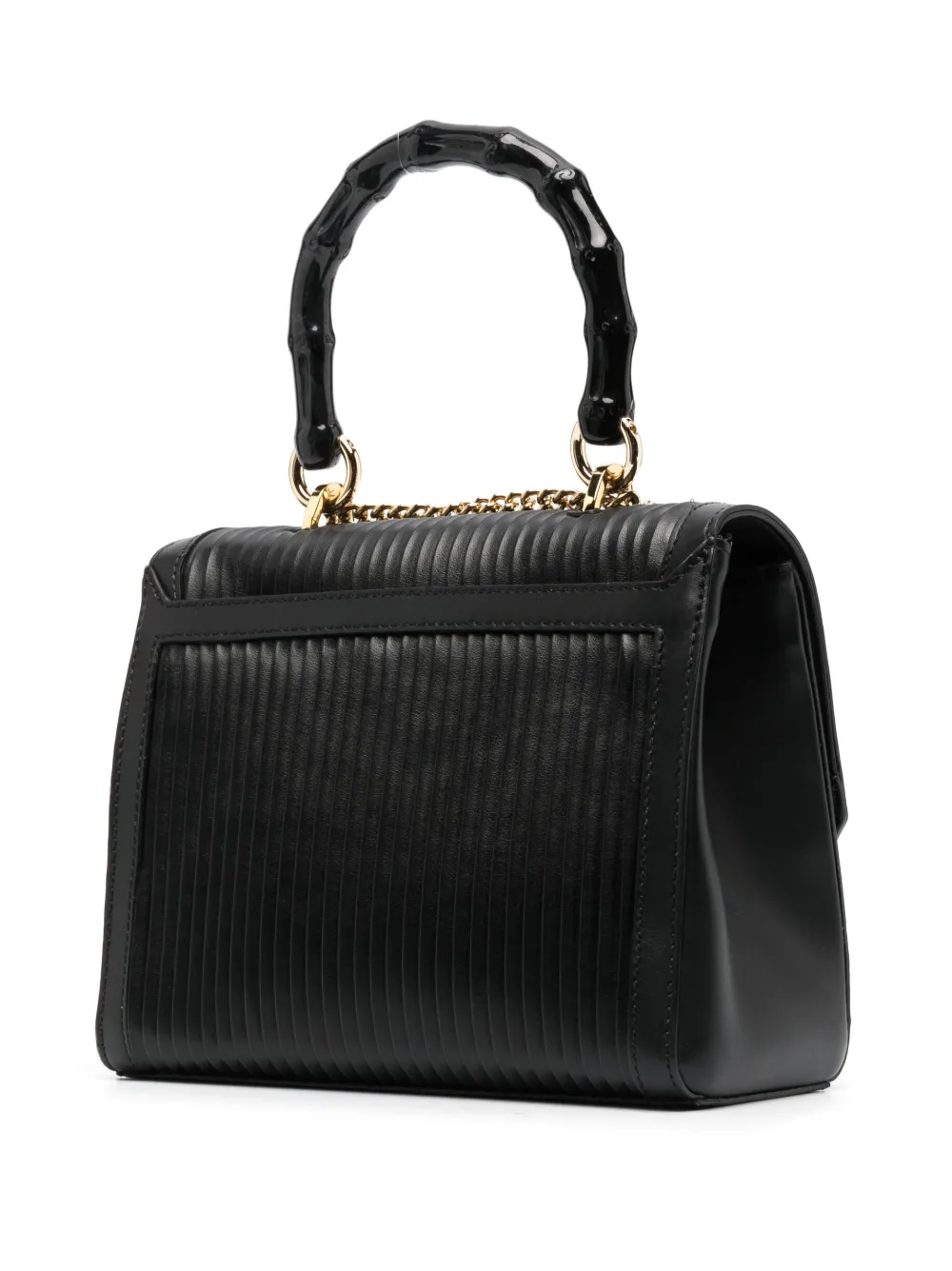 Lancel Leren bucket-tas Zwart