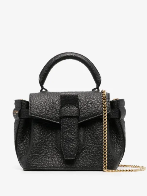 Lancel small Charlie leather bag