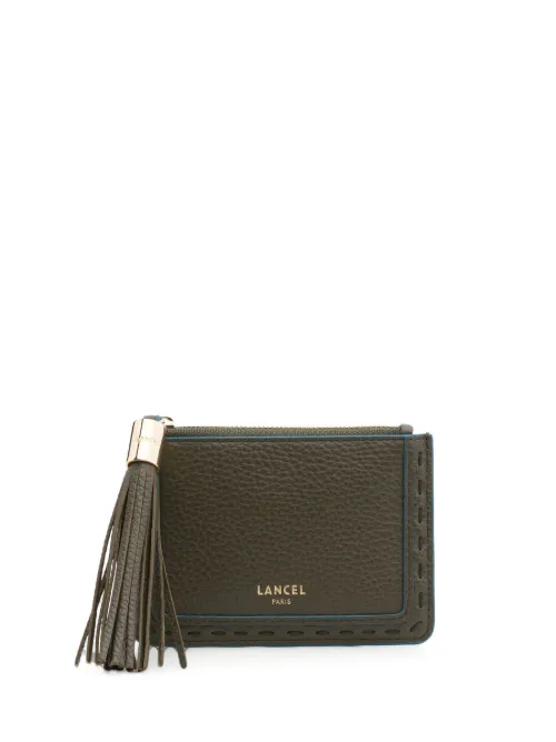 Porte-cartes Premier Flirt à détail de pompon - Lancel - Modalova