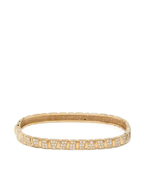 Loyal.e Paris 18K黄金 Rise & Love 钻石手镯