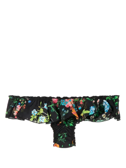 Cynthia Rowley bikini bottom con estampado floral