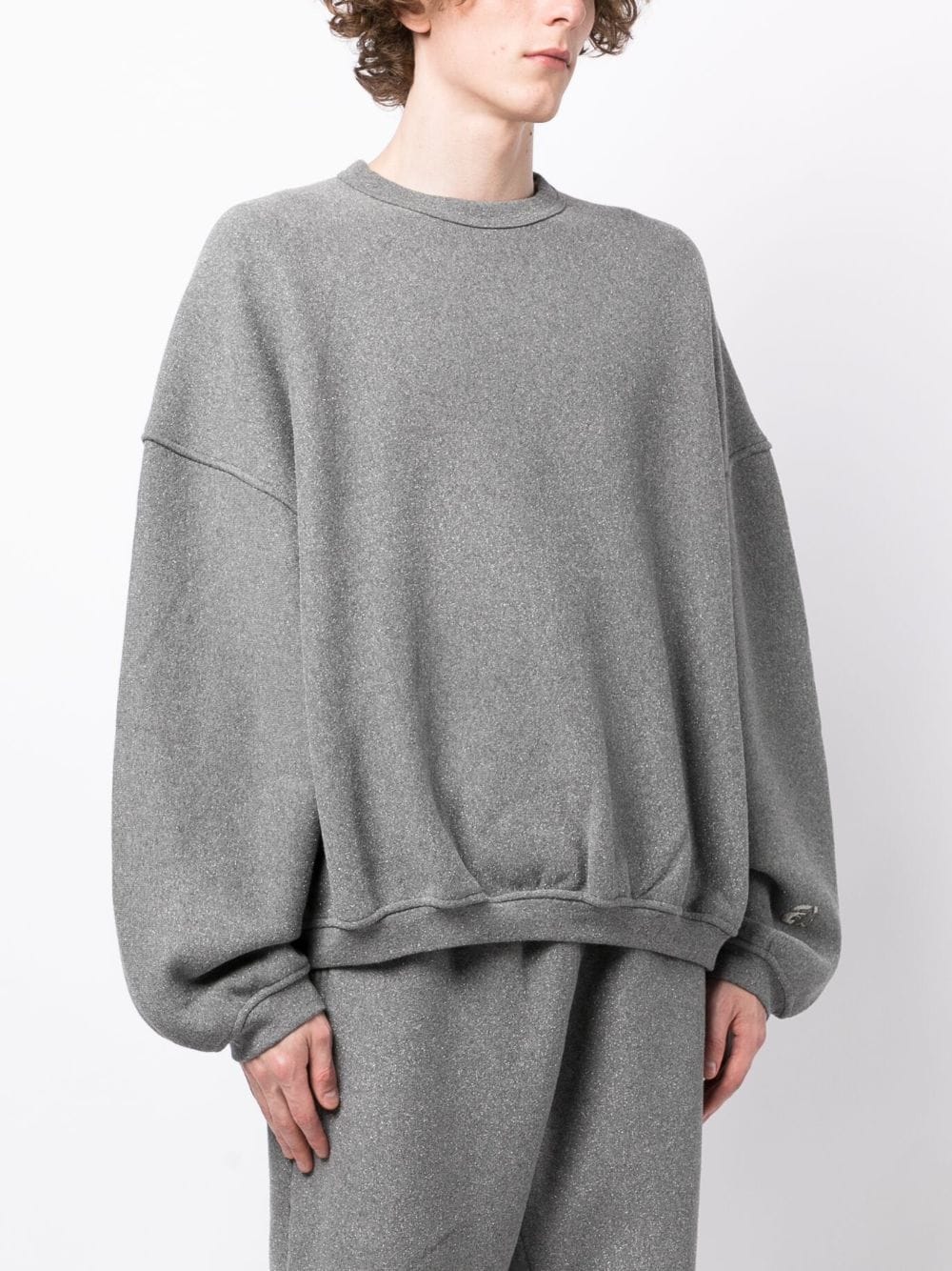 Alexander Wang logo-embroidered crew-neck Sweatshirt - Farfetch