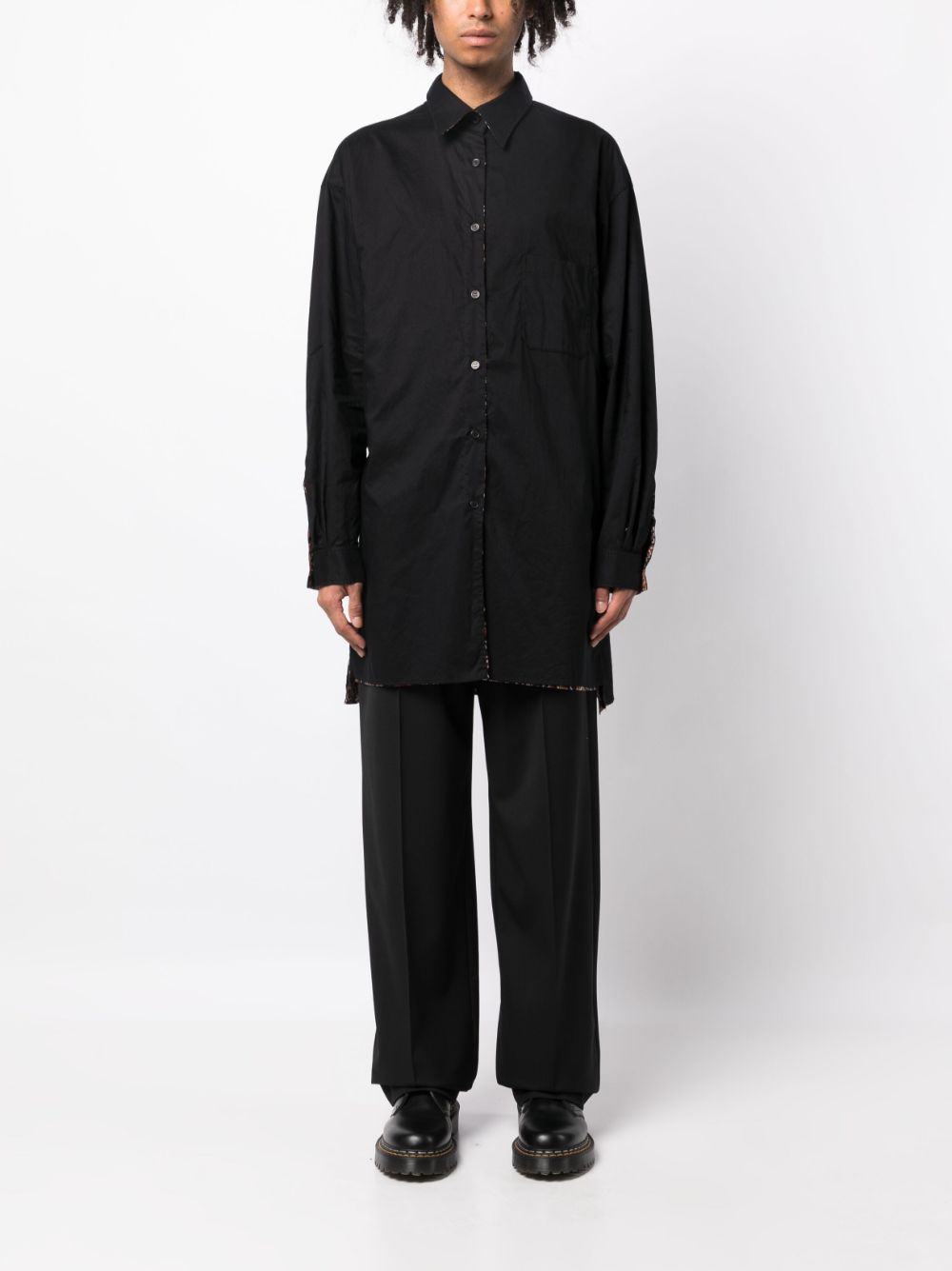 Yohji Yamamoto floral-print Buttoned Shirt - Farfetch