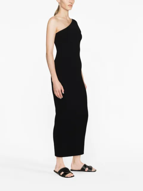 TOTEME one-shoulder ribbed-knit dress 2336042755 - 2