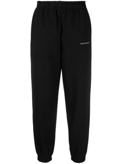 MONOCHROME pantalon de jogging en coton à logo imprimé