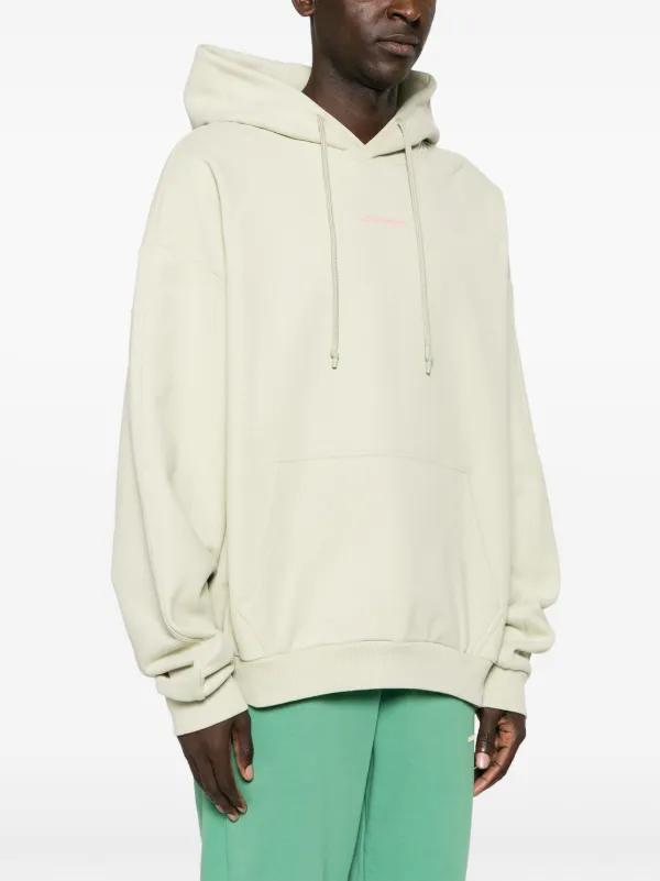 MONOCHROME logo-embossed Hoodie | Green | FARFETCH