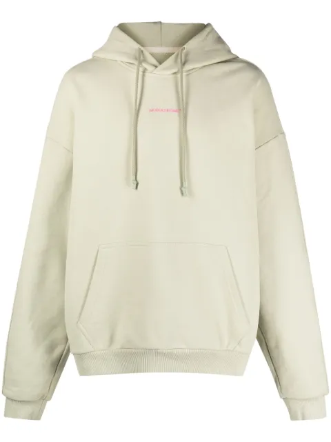 MONOCHROME logo-embossed hoodie