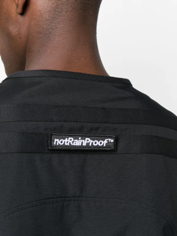 STYLAND x notRainProof open-front Vest | Black | FARFETCH CA