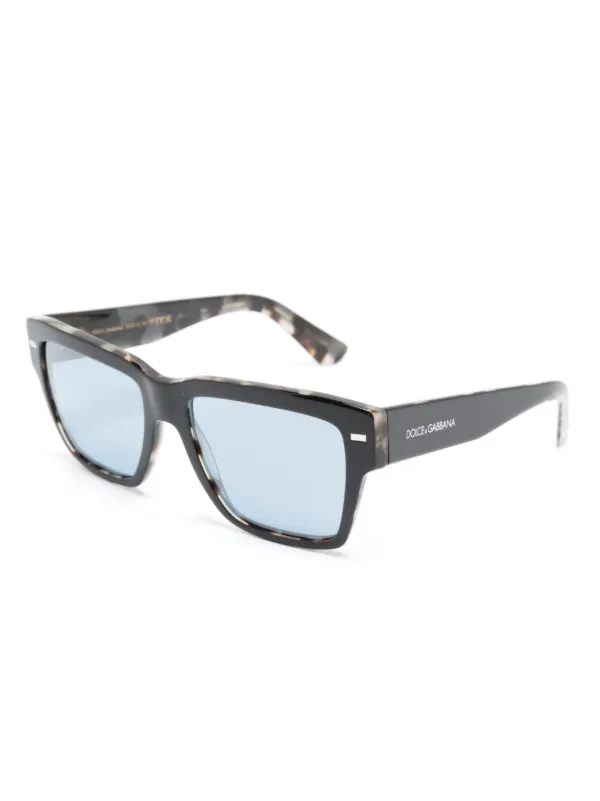Dolce Gabbana Eyewear logo-engraved square-frame Sunglasses Black  FARFETCH PH