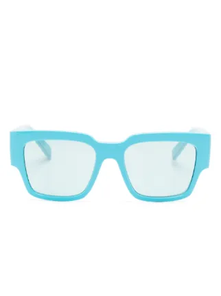 Lunettes De Soleil Vintage Dolce & Gabbana - Modèle DG8086 1786/8F - Verres Bleus - Monture Bleue