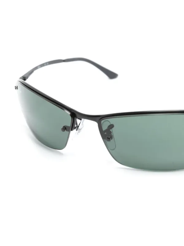Ray-Ban シールドフレーム サングラス | ブラック | FARFETCH JP