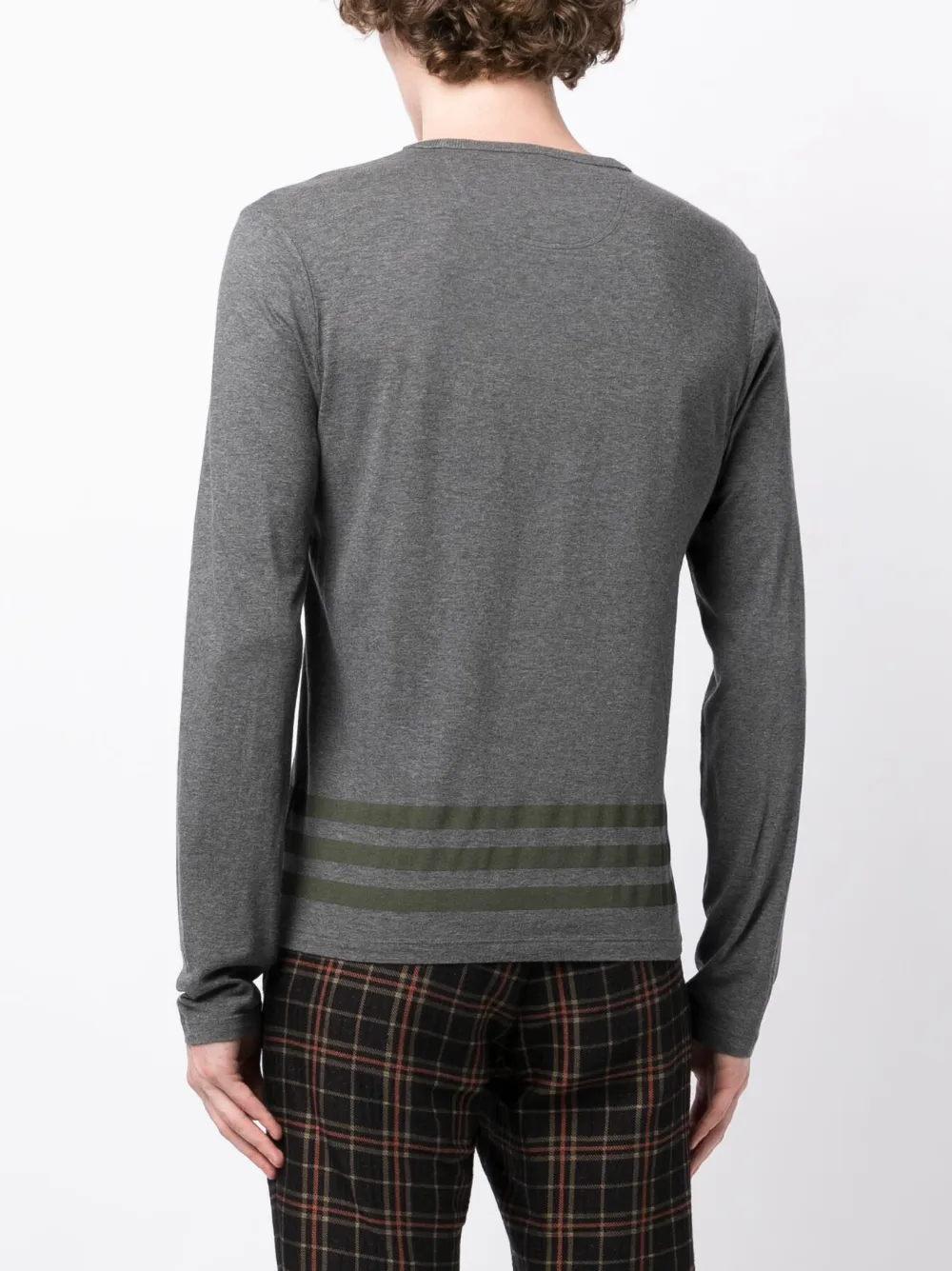 Gucci T-shirt met logopatch Grijs