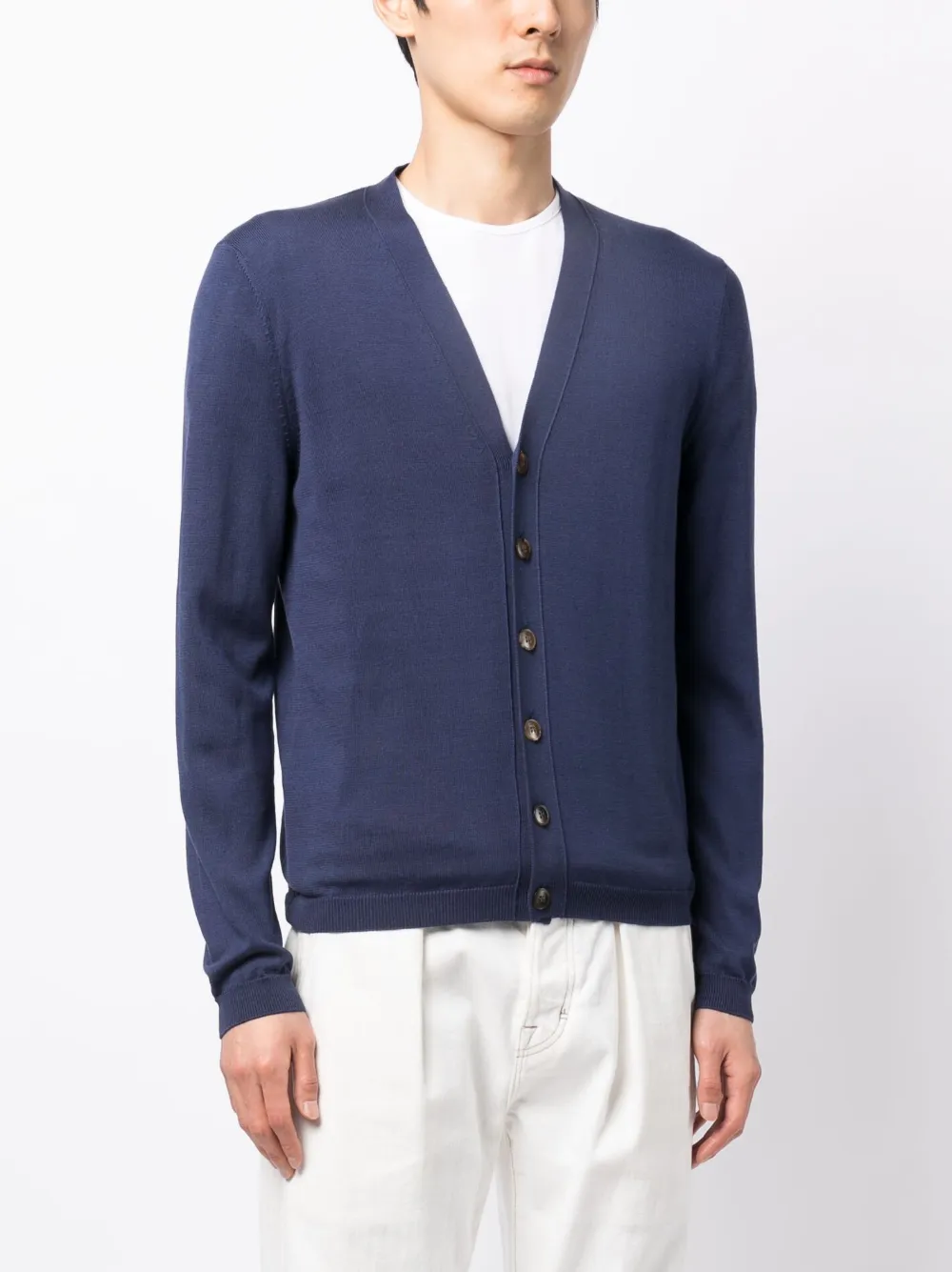 Gucci Button-down vest Blauw