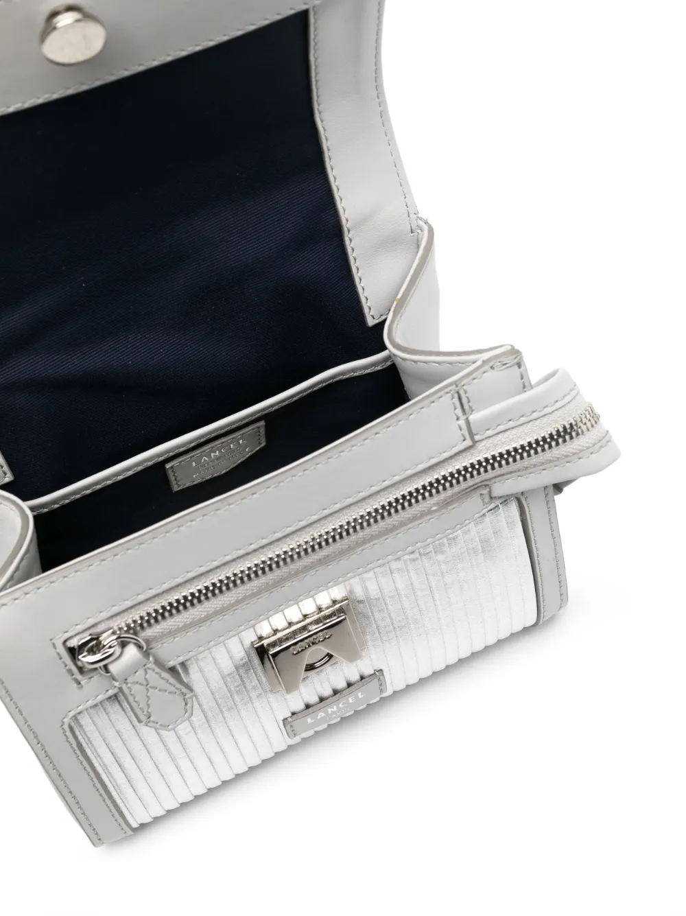 Lancel Ninon De kleine tas Zilver