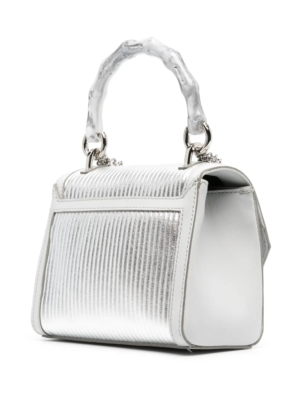 Lancel Ninon De kleine tas Zilver