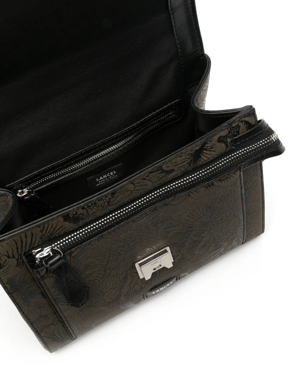 Lancel Leren bucket-tas Zwart