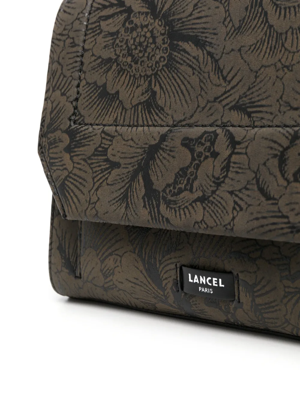 Lancel Leren bucket-tas Zwart