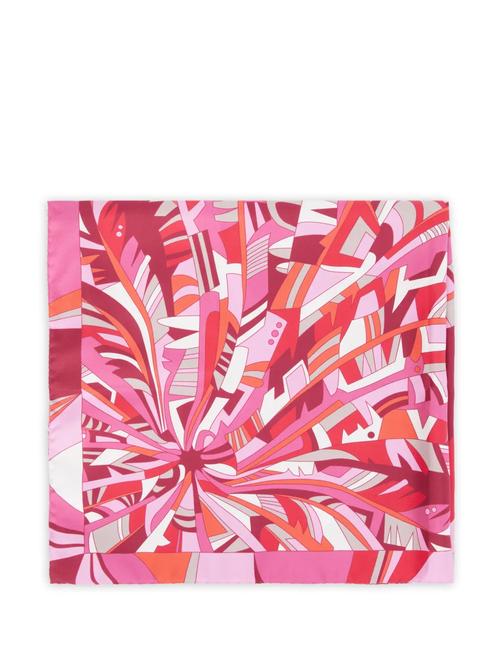  Lancel Motif Arabesque Scarf - Pink 