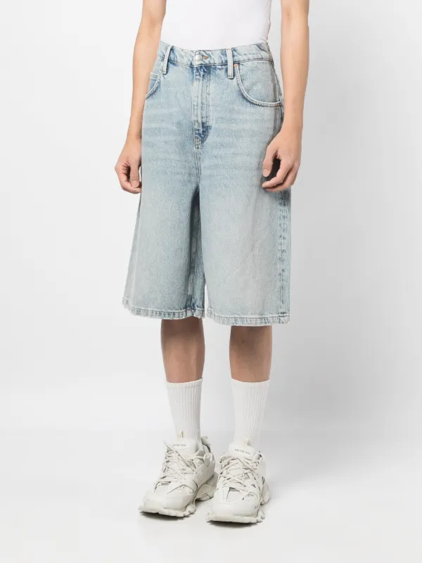 Knee hot sale jeans shorts