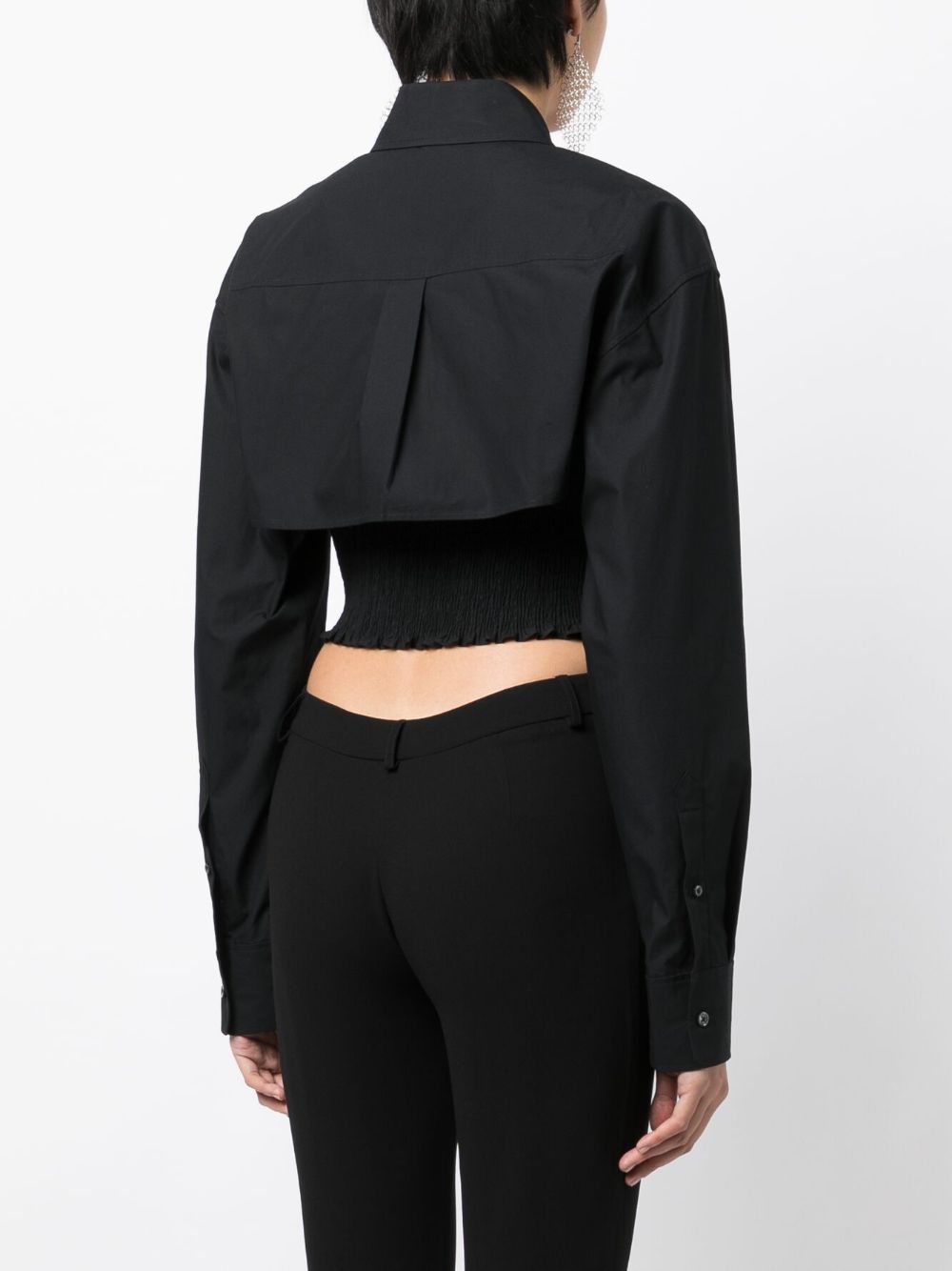 Alexander Wang Twinset layered smocked shirt Women