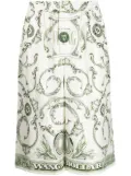 Alexander Wang money-print boxer shorts - White
