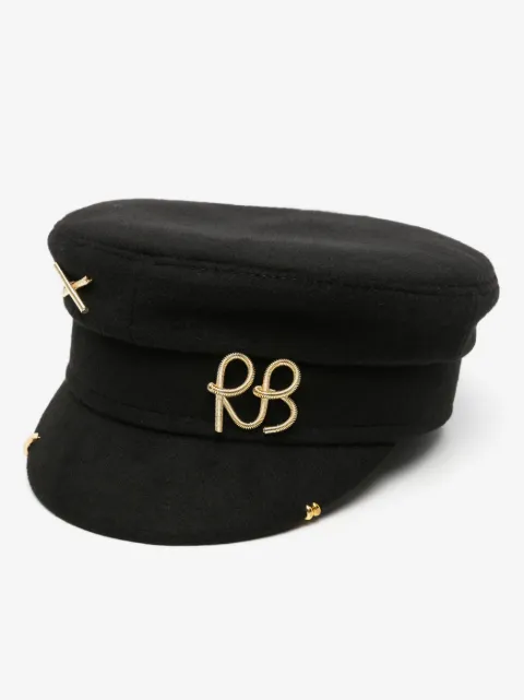 Ruslan Baginskiy Baker Boy logo-appliqué cap