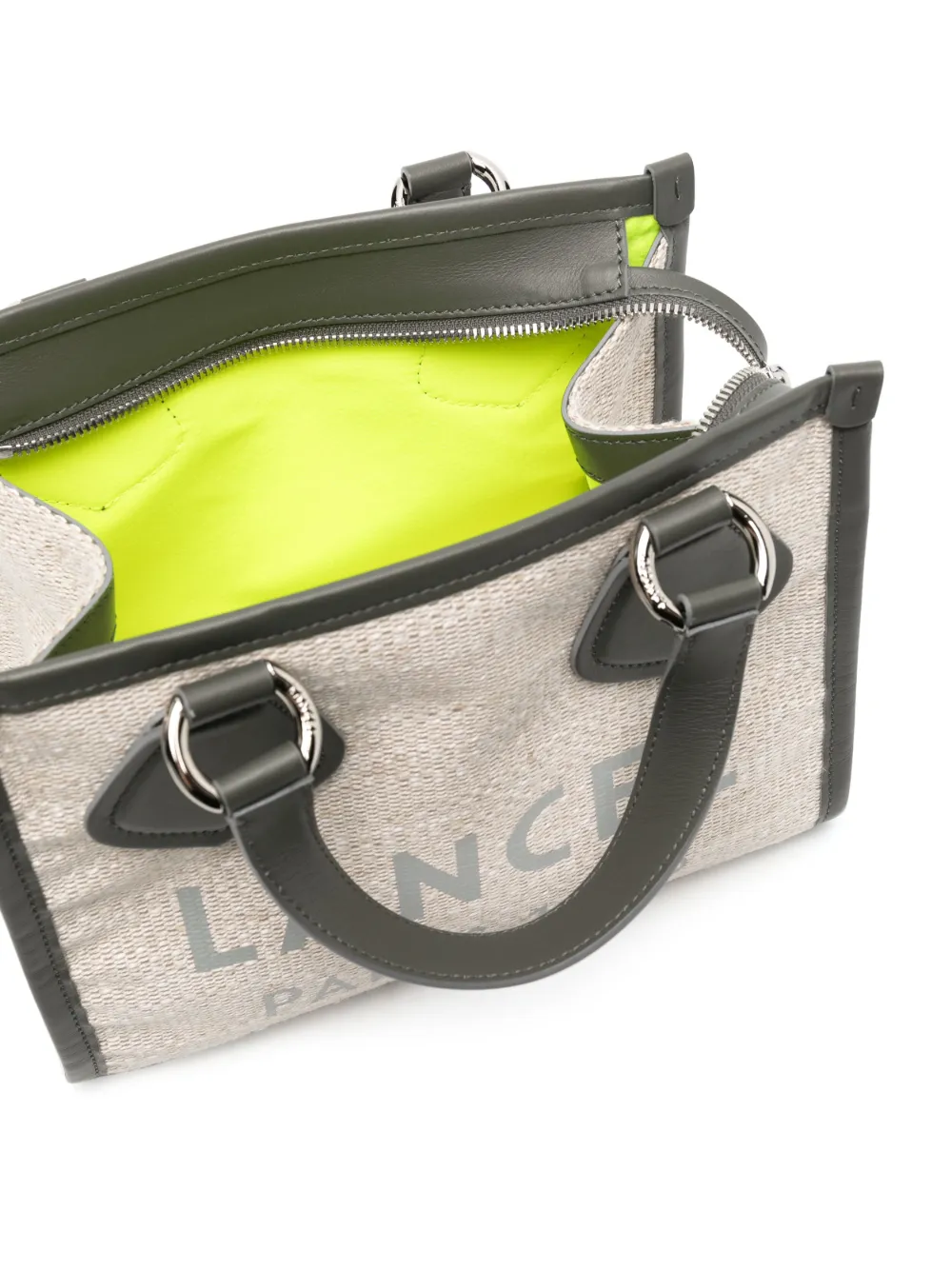 Lancel Shopper met logoprint Beige
