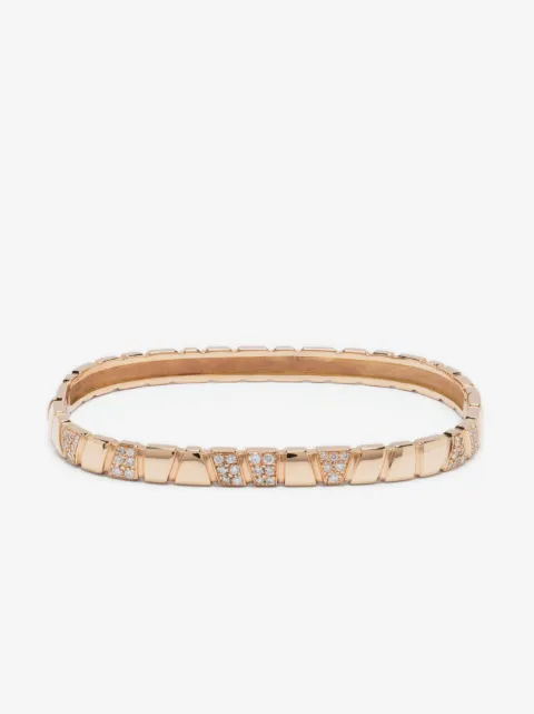 Loyal.e Paris 18kt Ride & Love Weißgoldarmreif mit Diamanten