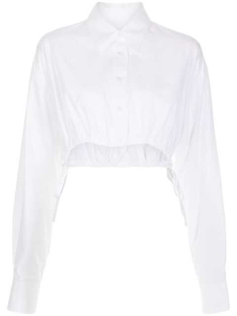 Alexander Wang drawstring cropped shirt Women