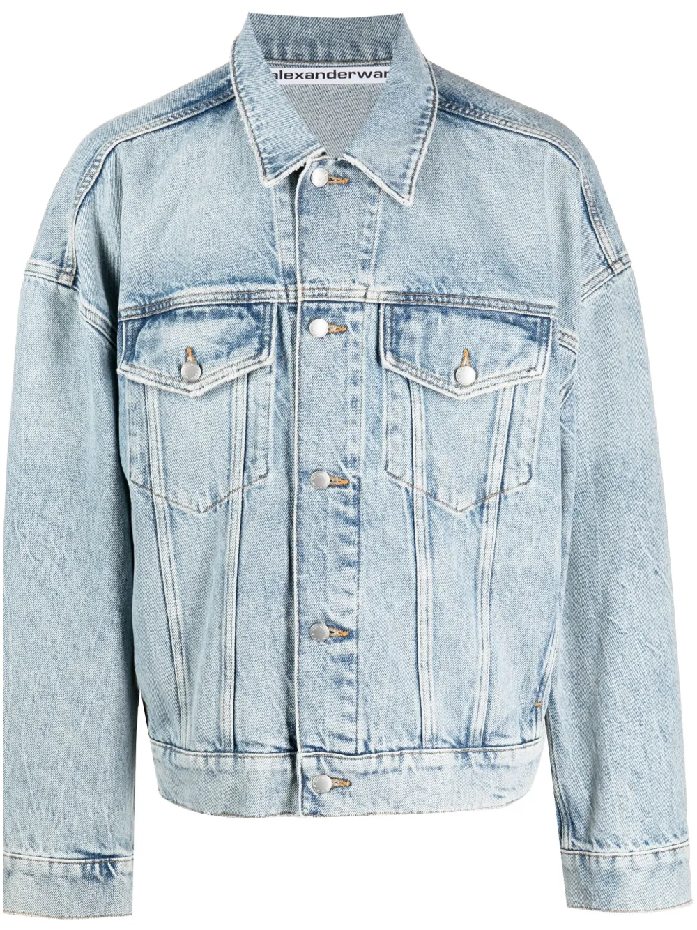 Alexander Wang Core Denim Trucker Jacket - Farfetch