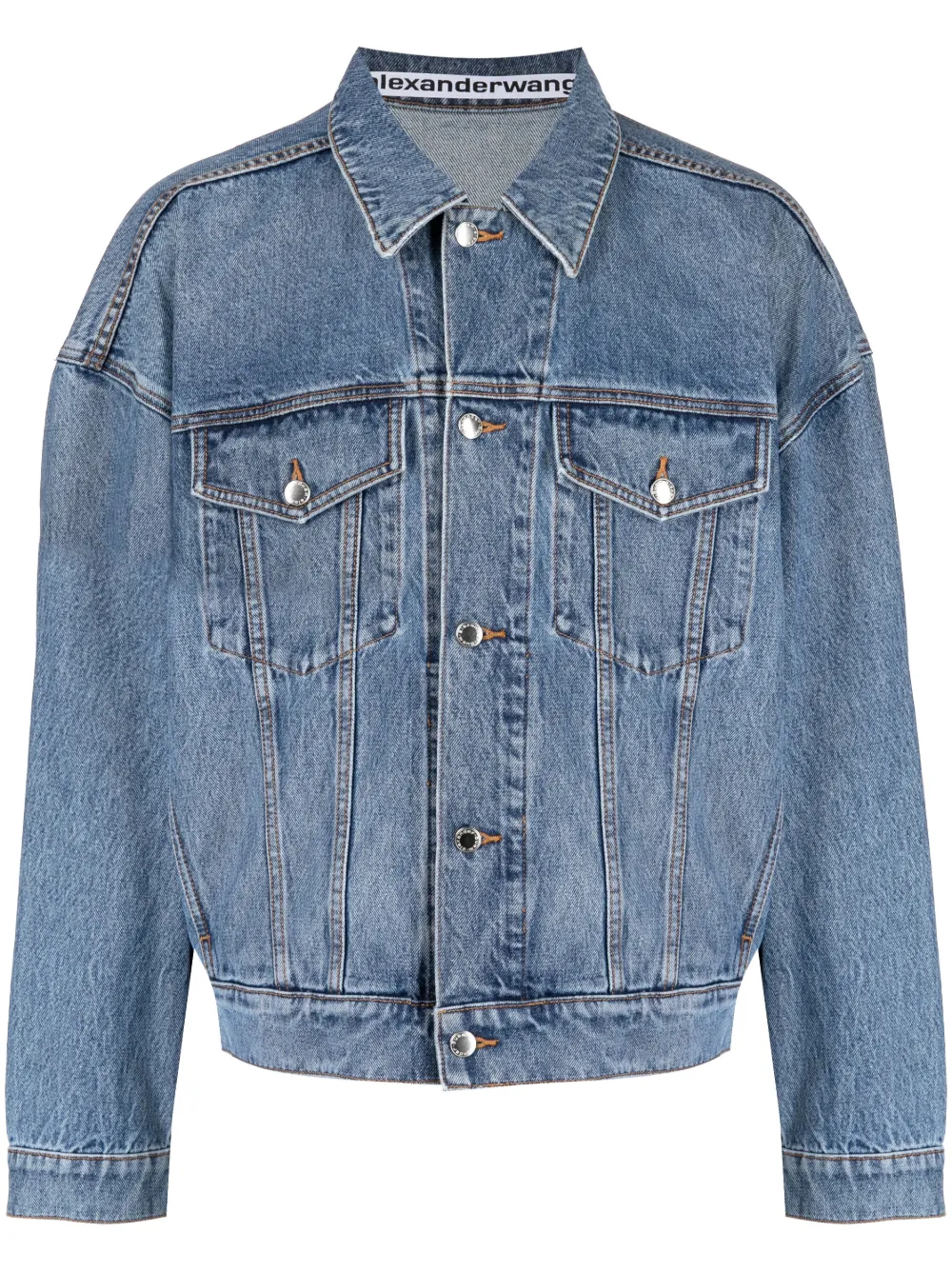 Alexander Wang Core Denim Trucker Jacket - Farfetch