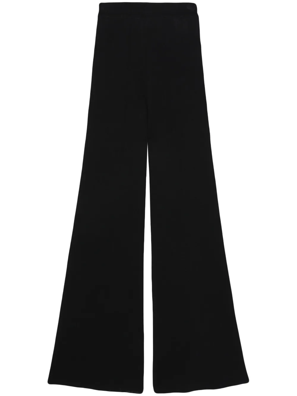 AERON high-waisted flared trousers