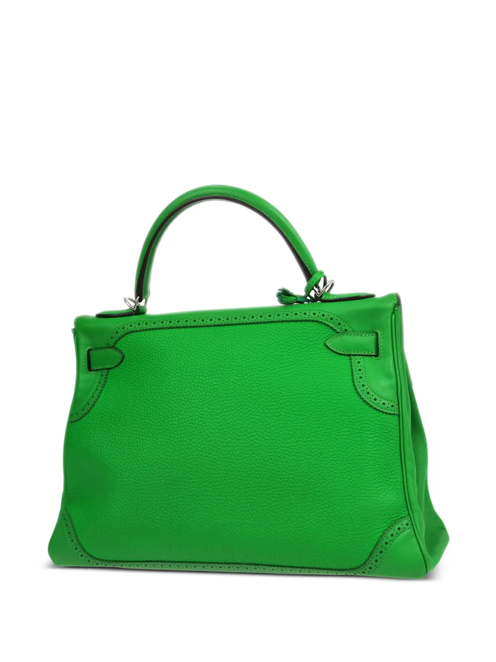 Hermès Pre-Owned 2014 pre-owned Kelly Ghillies 32 Retourne tas - Groen