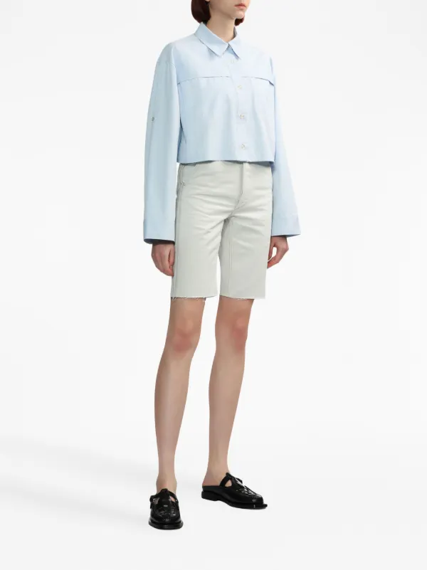 Maison Margiela デニムショートパンツ ショーツ S Maison Margiela デニムショーツ | グレー | FARFETCH JP