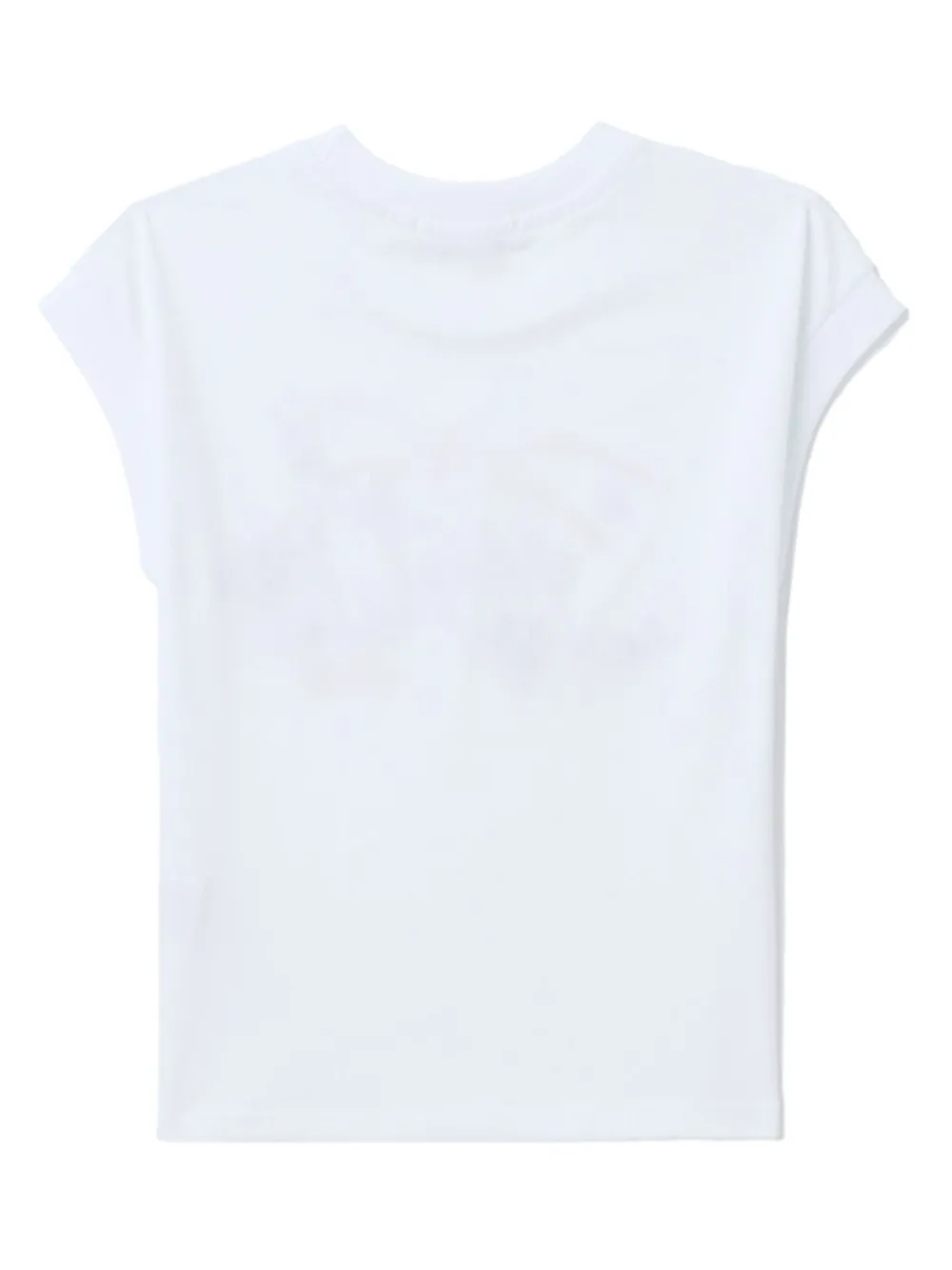 MSGM T-shirt met logoprint - Wit