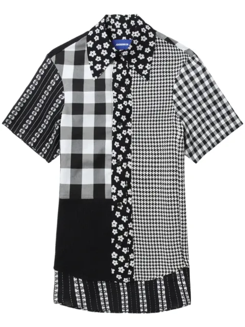 Ader Error Amb patchwork short-sleeve shirt