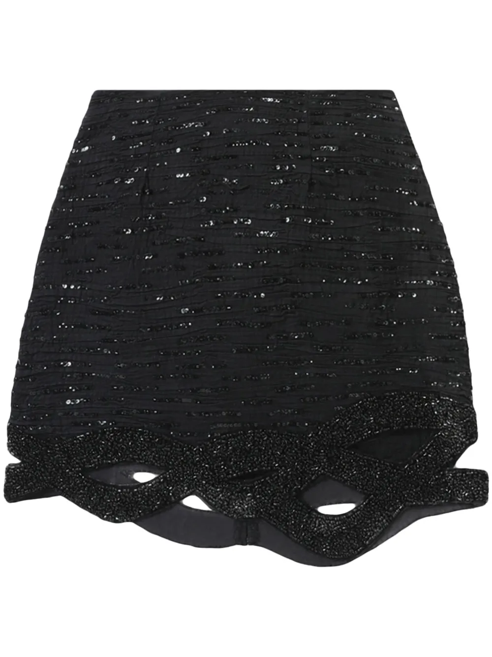 Aje New Catara sequin embellished Miniskirt Farfetch