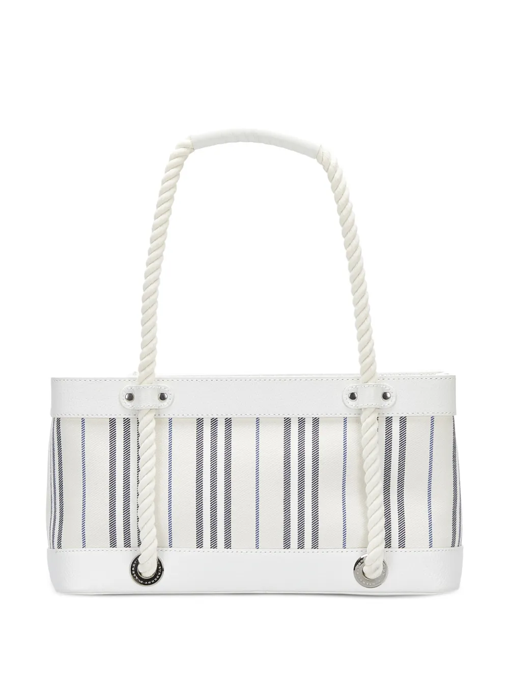 Burberry Pre-Owned striped shoulder bag - Wit