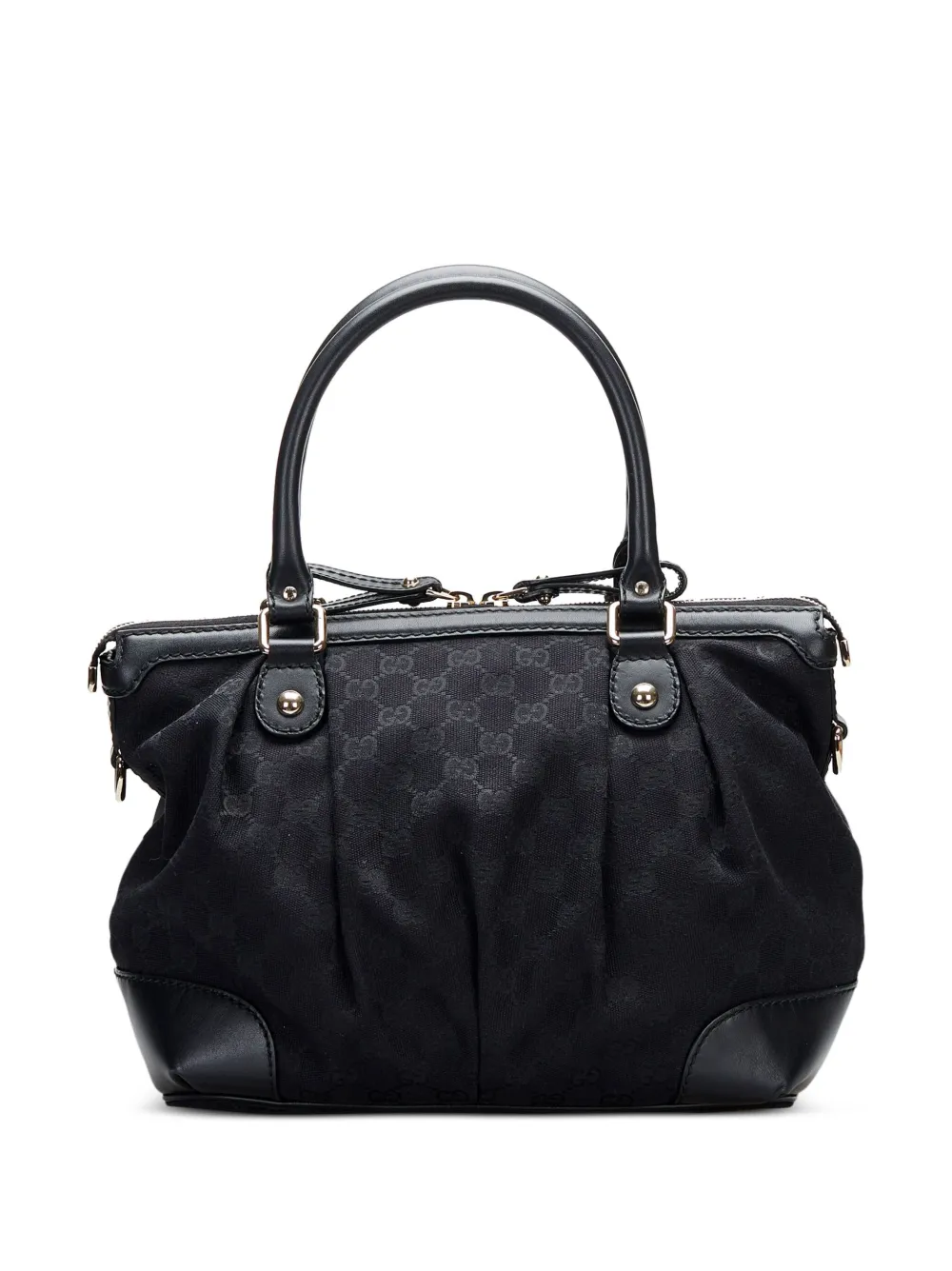 Gucci Pre-Owned medium Sukey GG canvas tote bag - Zwart