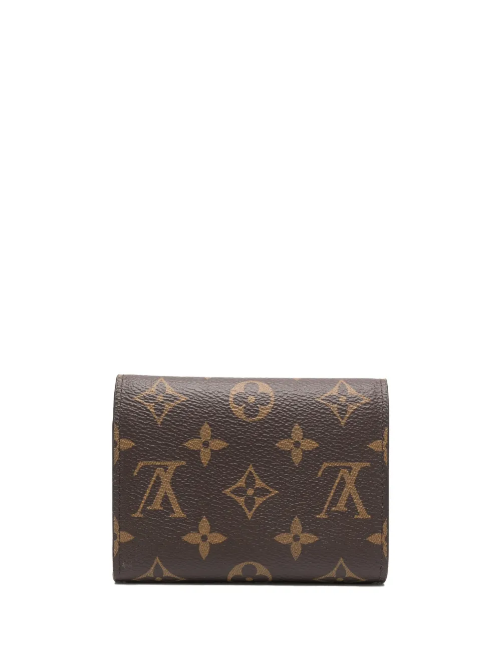 Louis Vuitton Compacte portemonnee - Bruin
