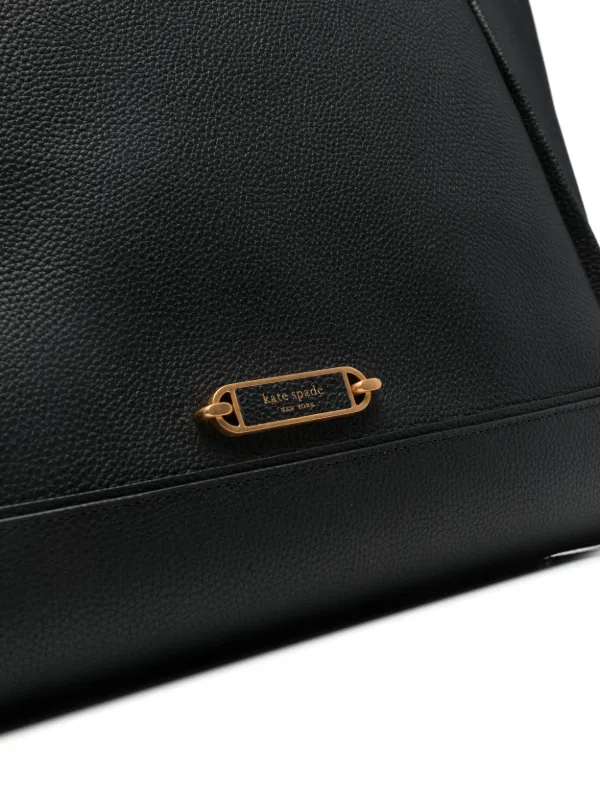 Gramercy large pebbled outlet leather satchel