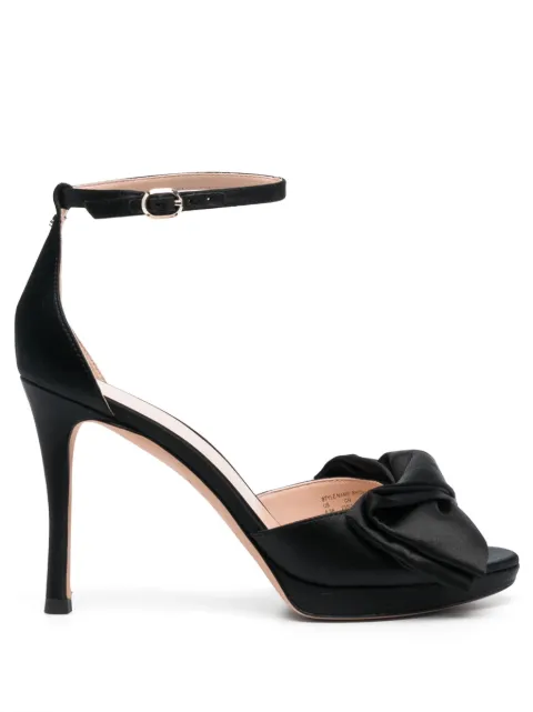 Kate Spade 100mm bow-detail satin sandals