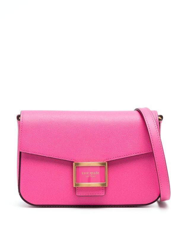 Hot pink mini Kate Spade cross body purse