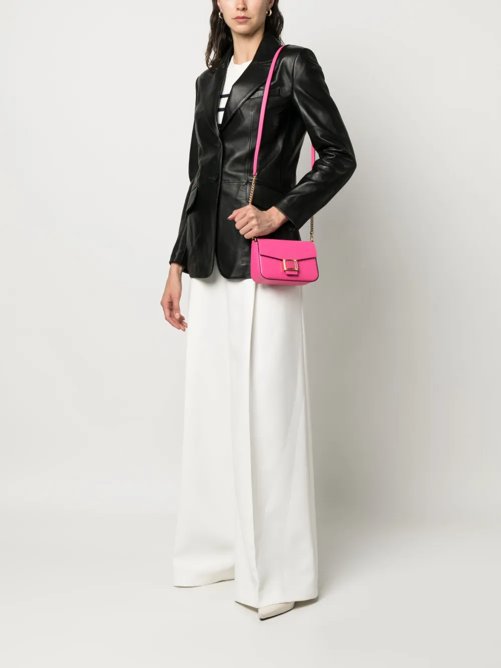 Kate Spade Katy leren crossbodytas - Roze