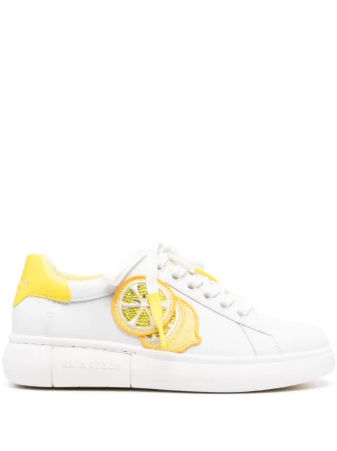 Kate Spade - lemon-print low-top sneakers