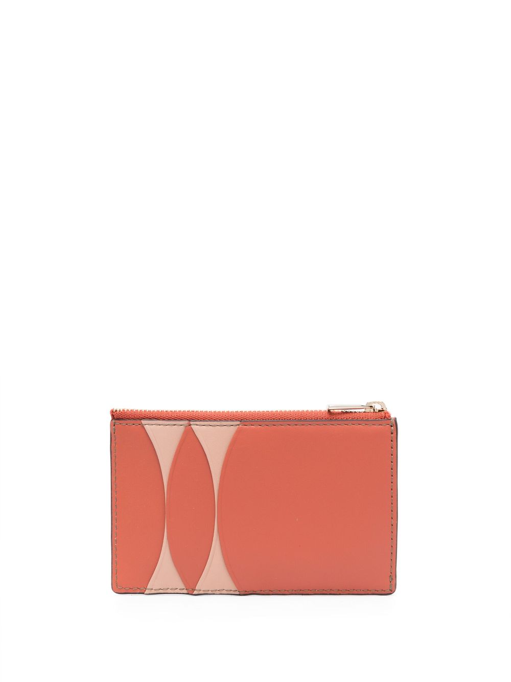 Furla Luna leather cardholder - Oranje