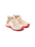 Camper Kids round-toe zipped boots - Neutrals