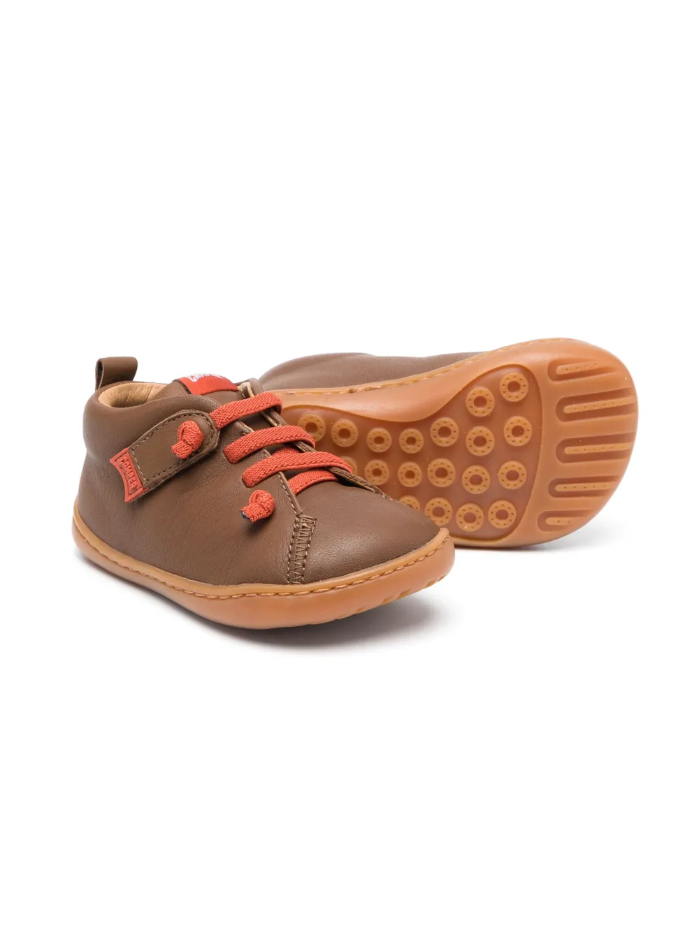 Camper Kids Peu Cami leren sneakers - Bruin