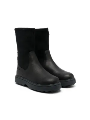Camper Kids Norte round toe Leather Boots Farfetch